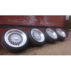 BBS Style Alloys 17" 4x100 4x108