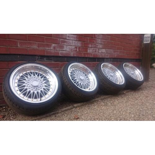 BBS Style Alloys 17" 4x100 4x108