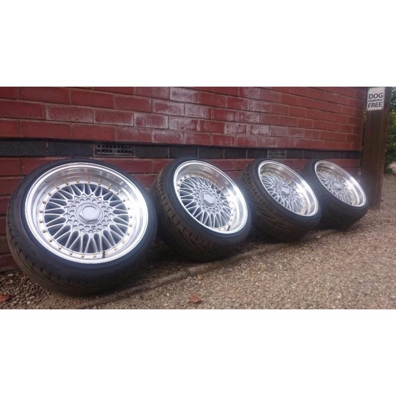 BBS Style Alloys 17" 4x100 4x108
