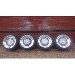 BBS Style Alloys 17" 4x100 4x108