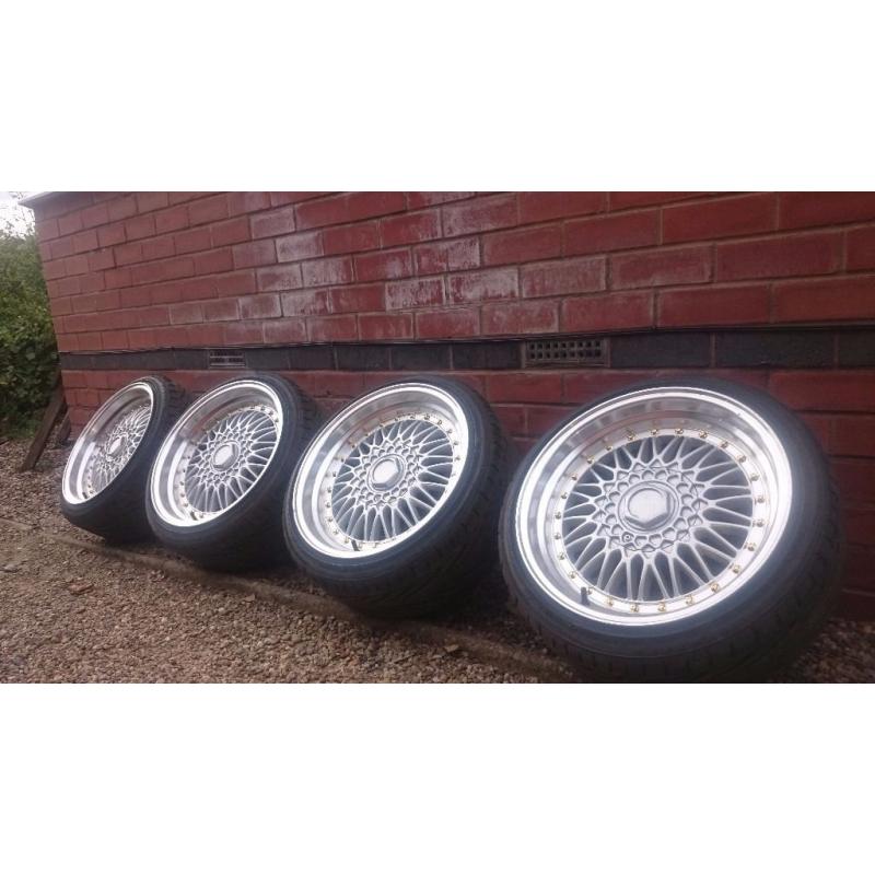BBS Style Alloys 17" 4x100 4x108
