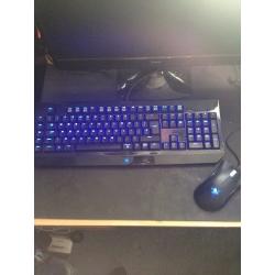 Custom Gaming PC with Razer Accessories