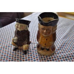 pair of toby mugs