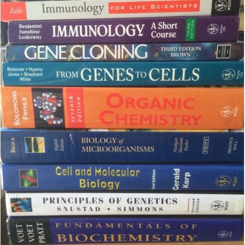 Biochemistry - Molecular Biology - Immunology Study Books