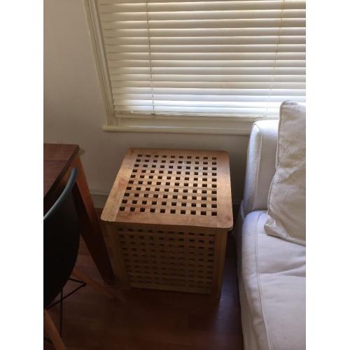 IKEA wooden storage chest