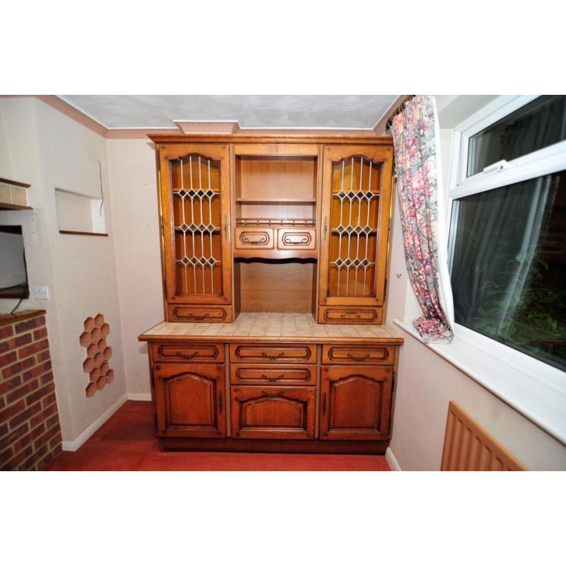 Solid wood dresser