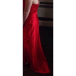 Red Braids-made dress