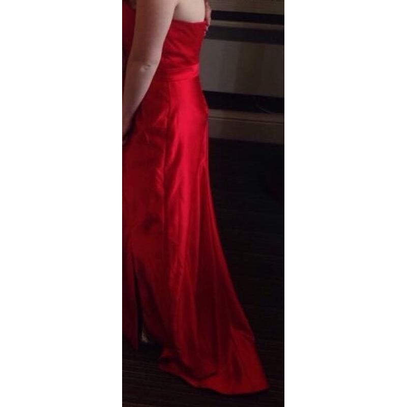 Red Braids-made dress