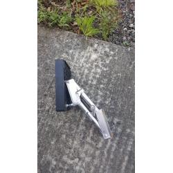 drop down auxilliary outboard engine bracket