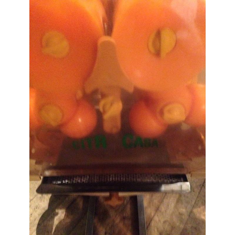 Commercial orange juicer
