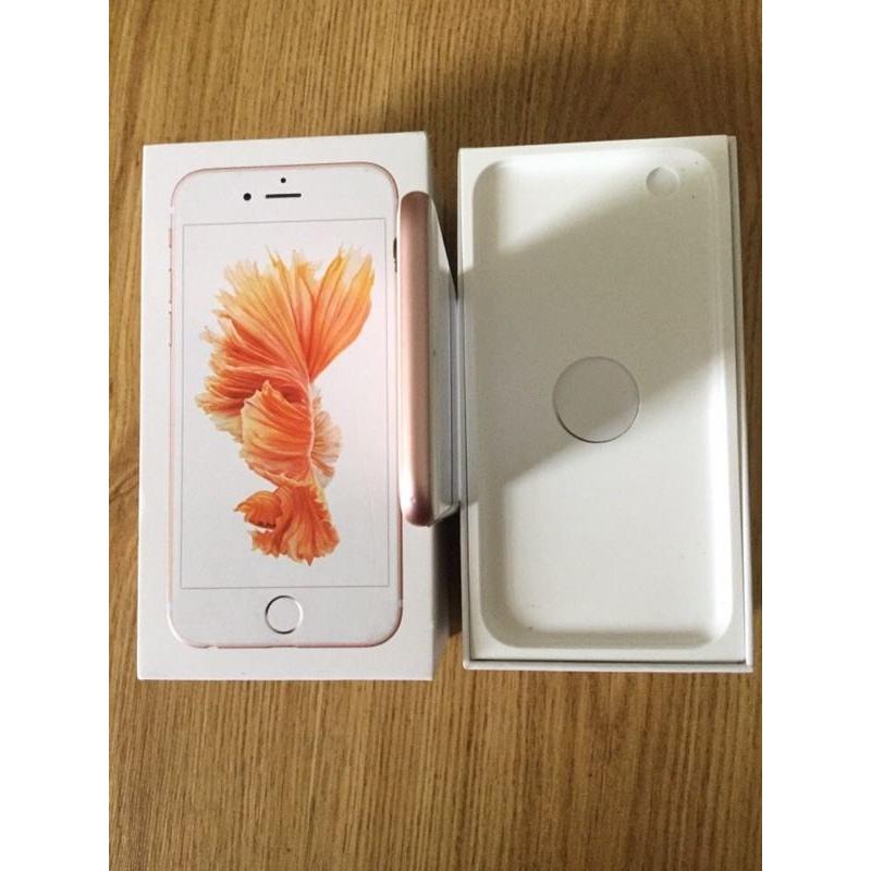 iPhone 6s unlocked brand new condition rose gold