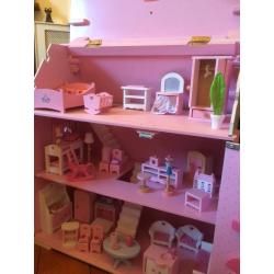 ELC Rosebud Cottage Dolls House