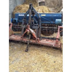 One pass sower (Power Harrow/ Seeder)