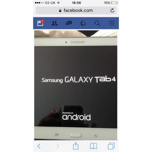 Samsung Galaxy tablet 4 10.1" screen