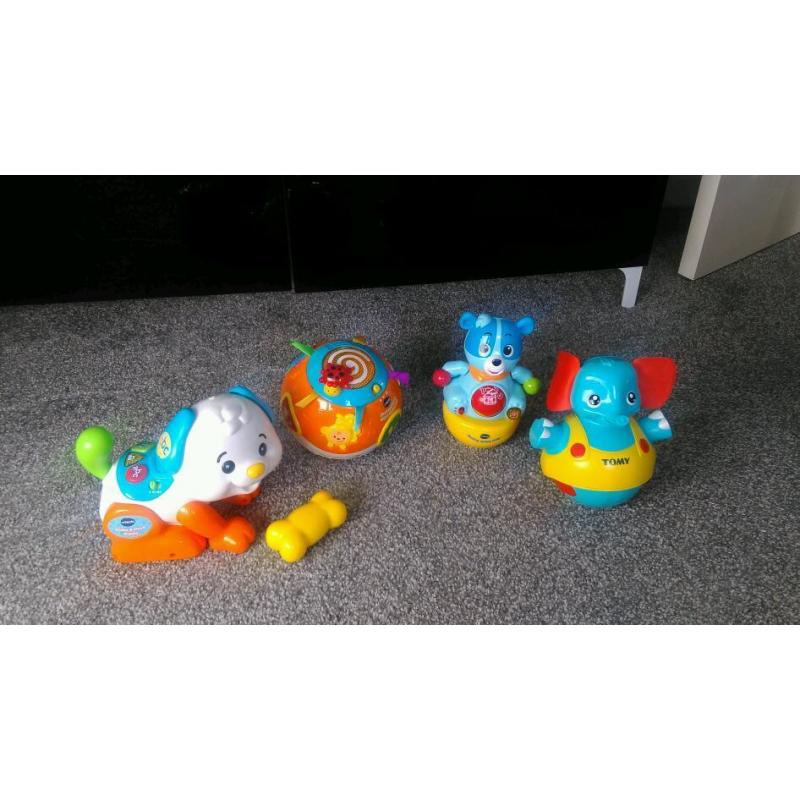 Help baby crawl toys 4 pack