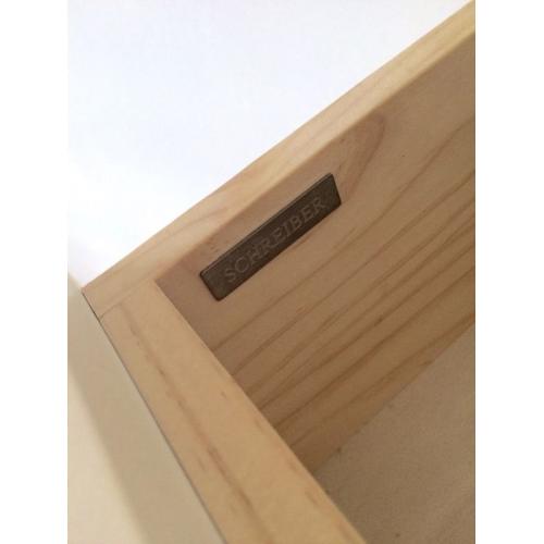 Solid Wood 5 Draw Tallboy Unit (Schreiber Longburton)