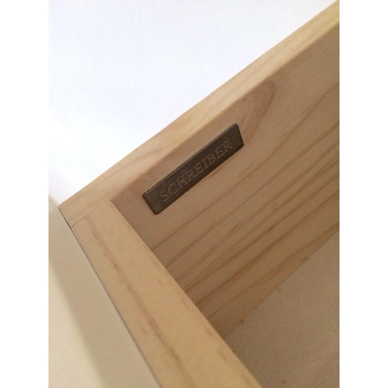 Solid Wood 5 Draw Tallboy Unit (Schreiber Longburton)