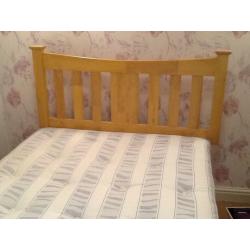 Small 4ft Double lncluding Headboard.