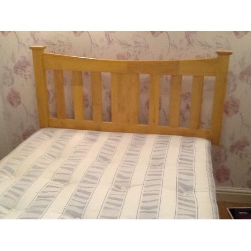 Small 4ft Double lncluding Headboard.