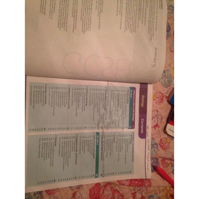 AQA revision guide biology GCSE