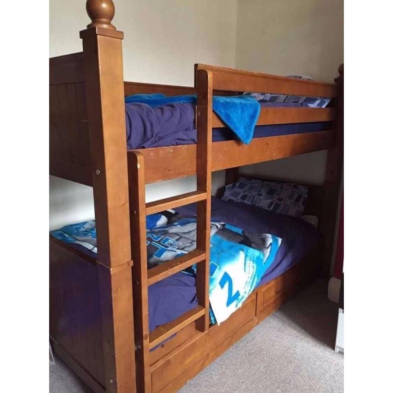 MFI Captiva Bunk Beds with large integral storage drawers