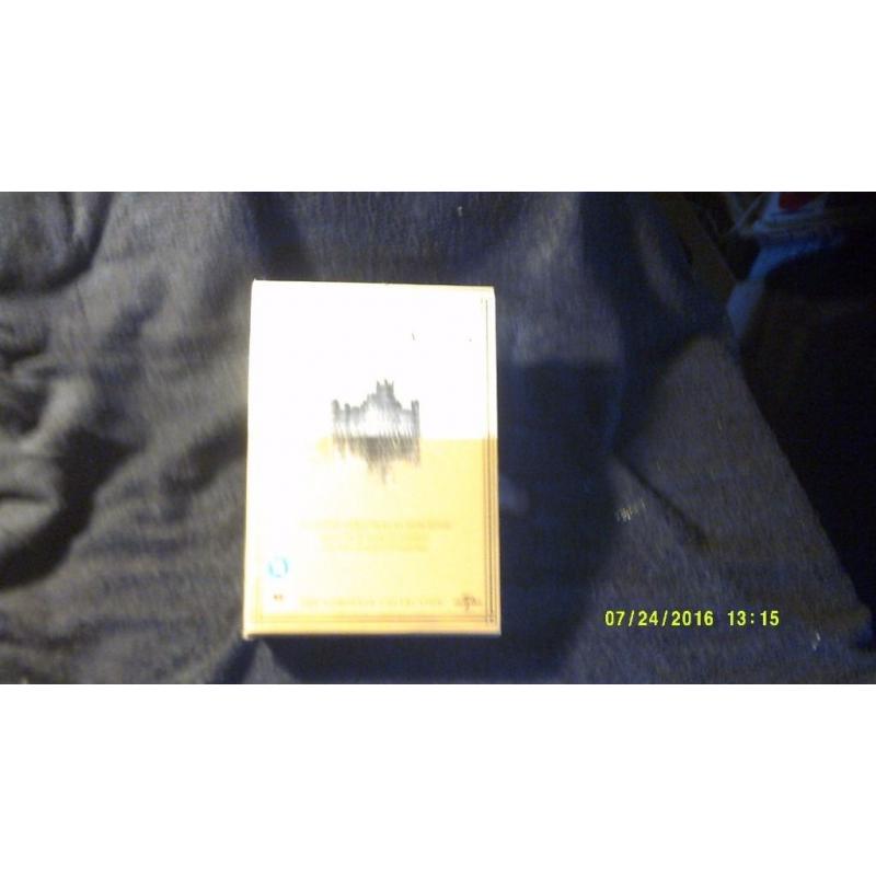 DOWNTON ABBEY BOXED SET ( UNWANTED ) SO SOMEONE PLEASE COME AND TAKE THEM AWAY+
