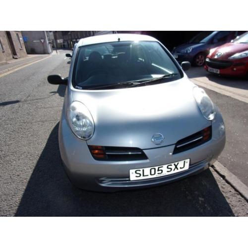 NISSAN MICRA 1,2 s 2005 Petrol Manual in Silver