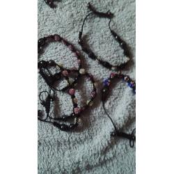 Shamballa bracelets