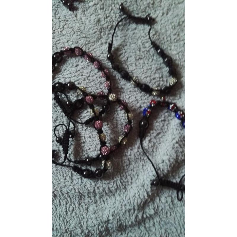 Shamballa bracelets