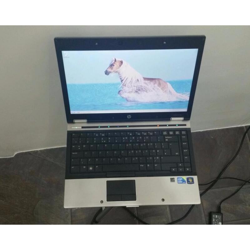 AS NEW HP 8440p Intel Core i3 2.27 GHz 4GB RAM 160GB HDD Portable Tablet Laptop PC