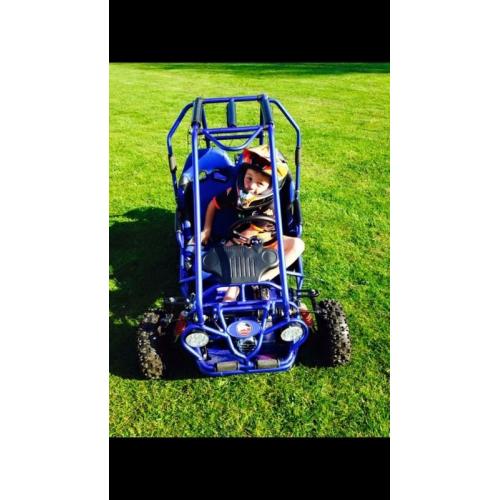 Kids petrol go kart