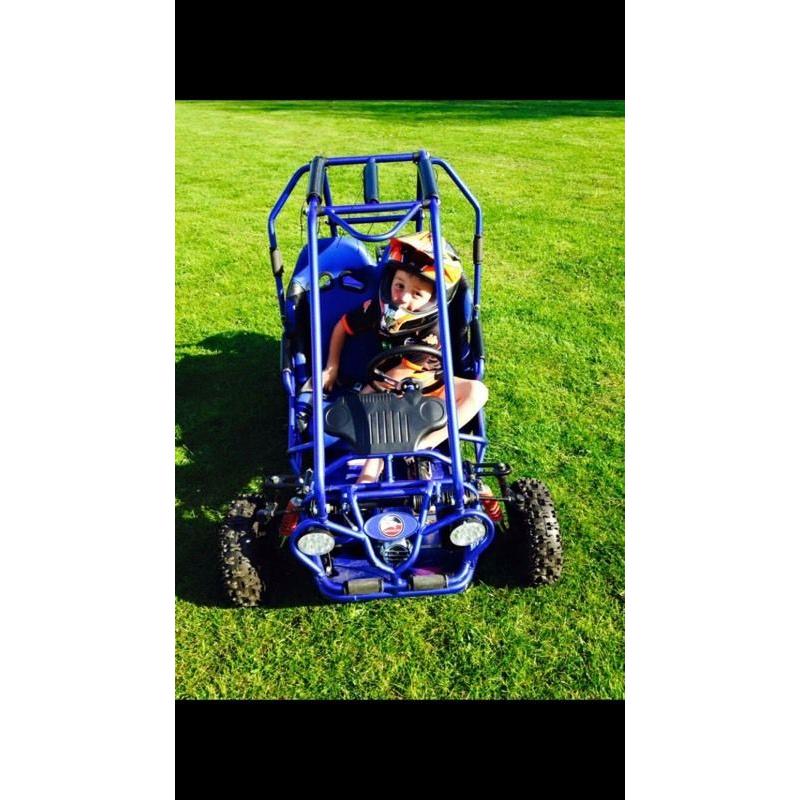 Kids petrol go kart
