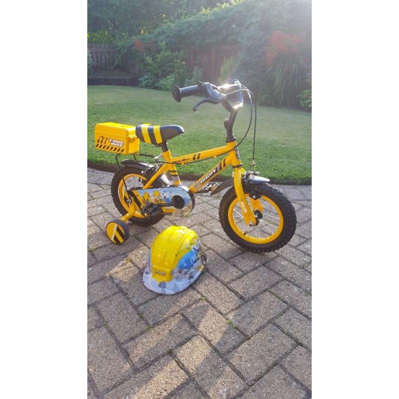 Apollo Digby Boys 12" bike & helmet