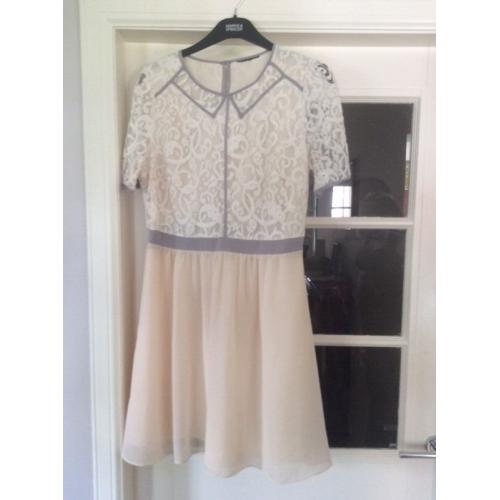 Cream dress Size 14
