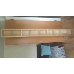Tall wooden DVD unit - excellent condition