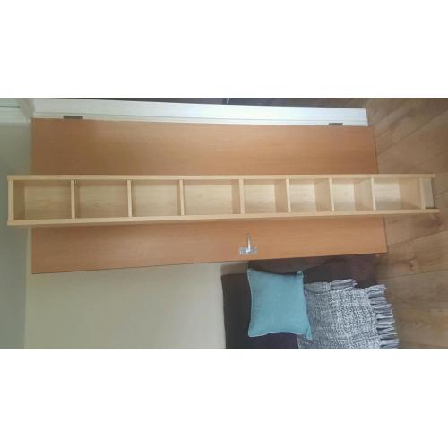 Tall wooden DVD unit - excellent condition
