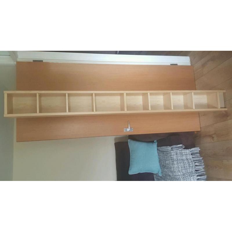 Tall wooden DVD unit - excellent condition