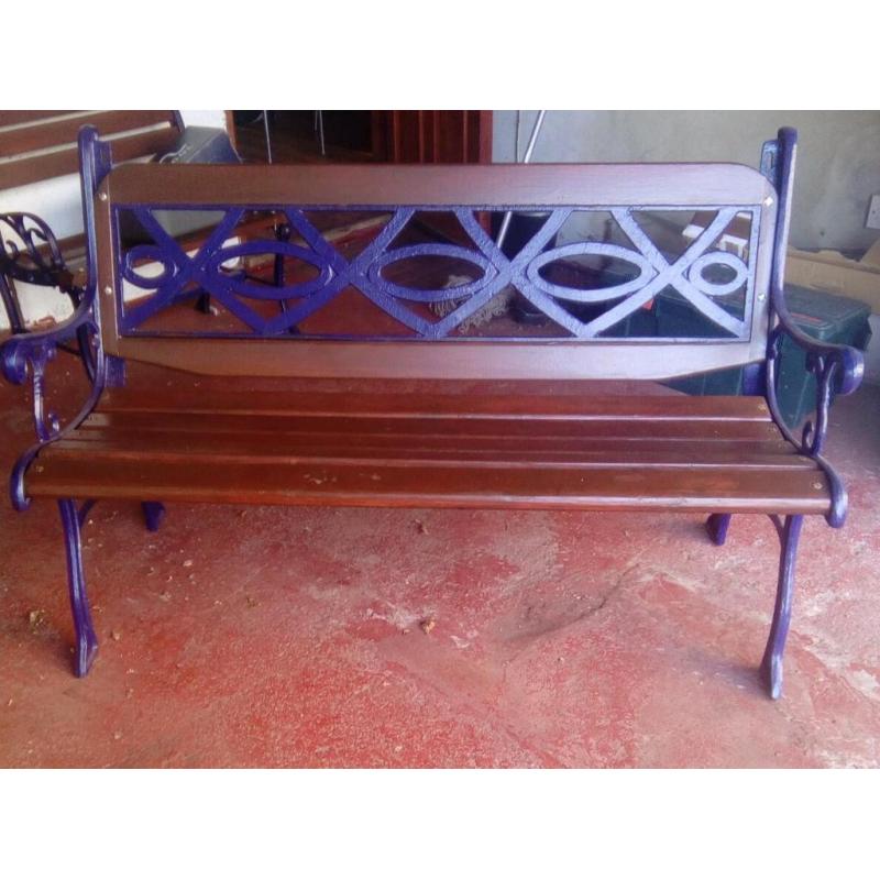 Garden. Bench