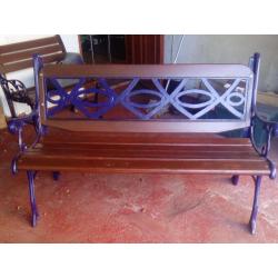 Garden. Bench
