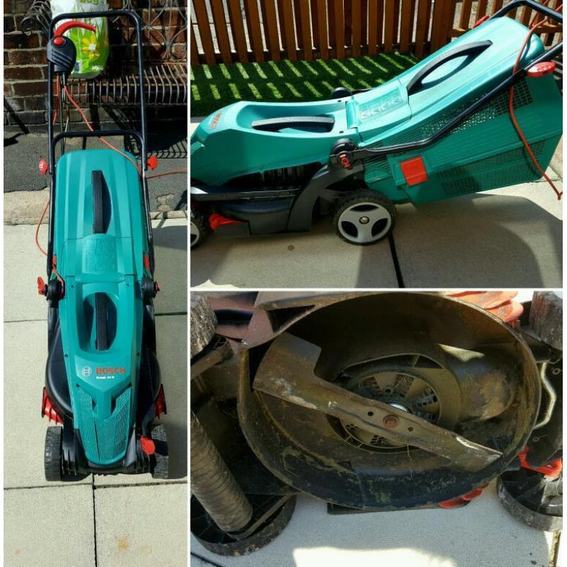 Bosh Electric Lawn Mower 1300w