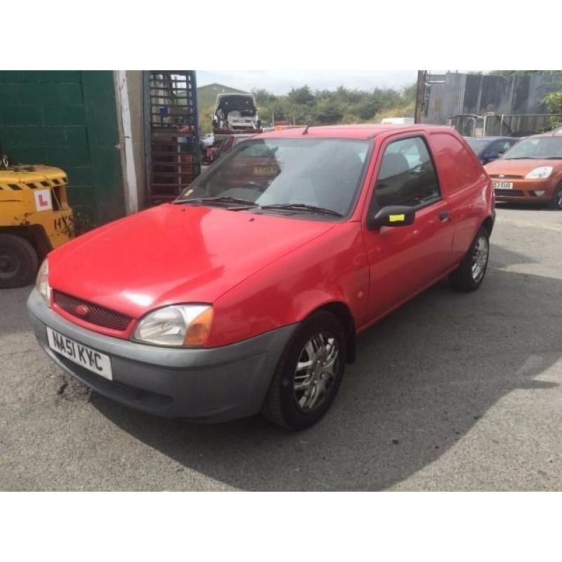 2001 Ford Fiesta van, starts and drives well, located in Gravesend Kent, no MOT, any questions give