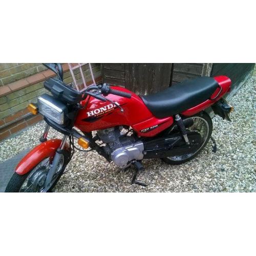 Honda cg 125cc 4 cycle sports 14k miles must be seen totally original low miles great conditon