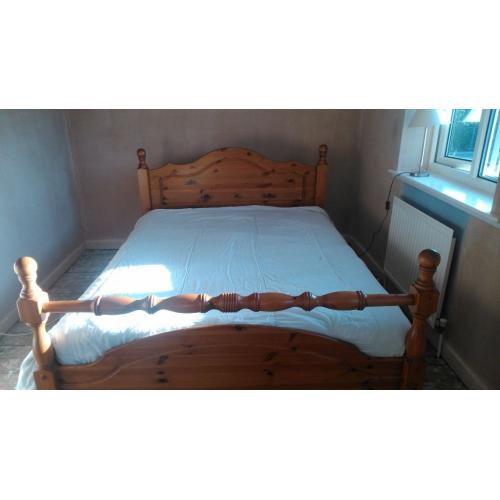 King size bed frame
