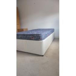 SINGLE DIVAN BED.