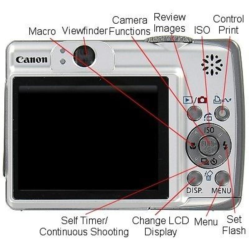 CANON DIGITAL CAMERA A560 7.1 MEGA PIXEL WITH DC POWER IN! NEAR MINT CONDITION!