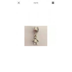 Pandora girl and boy charm