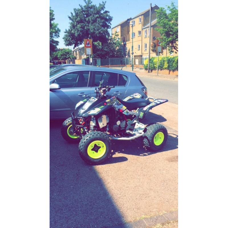 Suzuki ltz 400 road legal quad