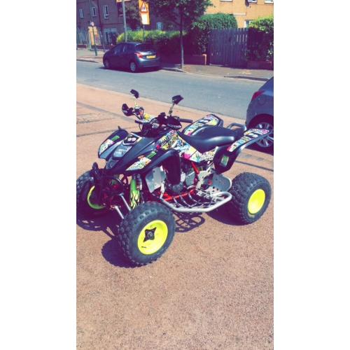 Suzuki ltz 400 road legal quad