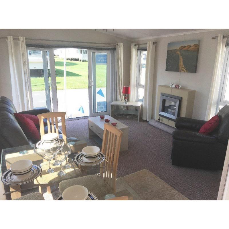 GREAT STATIC CARAVAN FOR SALE NORTHUMBERLAND NEAR NEWCASTLE MORPETH AMBLE LINKS WHITLEY BAY BERWICK