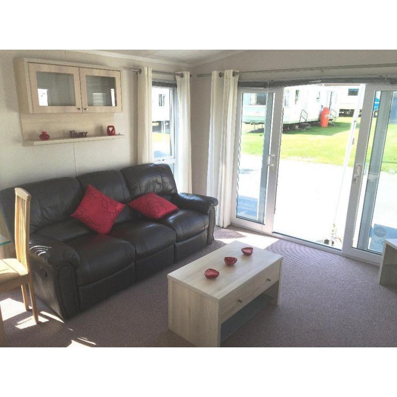 GREAT STATIC CARAVAN FOR SALE NORTHUMBERLAND NEAR NEWCASTLE MORPETH AMBLE LINKS WHITLEY BAY BERWICK